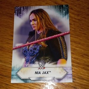 2021 TOPPS WWE RAW NIA JAX # 123 CARD